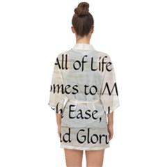 Half Sleeve Chiffon Kimono 
