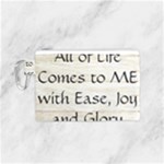 All of Life Come to Me with Ease Joy And Glory 1 Canvas Cosmetic Bag (Small)