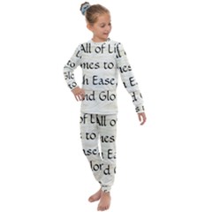 Kids  Long Sleeve Set  