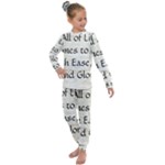 All of Life Come to Me with Ease Joy And Glory 1 Kids  Long Sleeve Set 