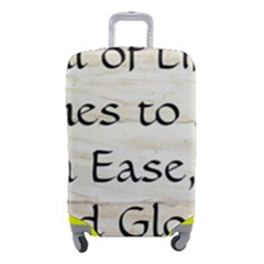 All of Life Come to Me with Ease Joy And Glory 1 Luggage Cover (Small) from ArtsNow.com