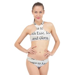 High Neck Bikini Set 