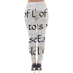Lightweight Velour Leggings 