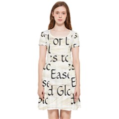 Inside Out Cap Sleeve Dress 