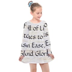 Kids  Long Sleeve Dress 