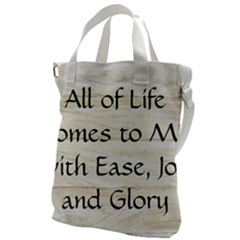 Canvas Messenger Bag 