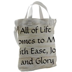 Canvas Messenger Bag 