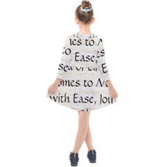 Kids  Quarter Sleeve Shirt Dress 