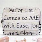 All of Life Come to Me with Ease Joy And Glory 1 Make Up Pouch (Medium)