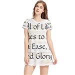 All of Life Come to Me with Ease Joy And Glory 1 Women s Sports Skirt