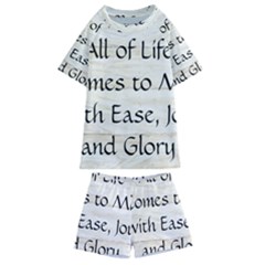 Kids  Swim T-Shirt and Shorts Set 