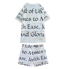 Kids  Swim T-Shirt and Shorts Set 