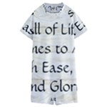 All of Life Come to Me with Ease Joy And Glory 1 Kids  Boyleg Half Suit Swimwear