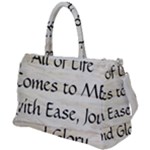 All of Life Come to Me with Ease Joy And Glory 1 Duffel Travel Bag