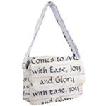All of Life Come to Me with Ease Joy And Glory 1 Courier Bag