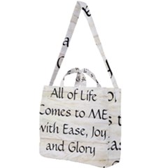 Square Shoulder Tote Bag 