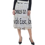 All of Life Come to Me with Ease Joy And Glory 1 Classic Velour Midi Skirt 