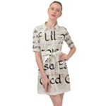 All of Life Come to Me with Ease Joy And Glory 1 Belted Shirt Dress