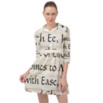 All of Life Come to Me with Ease Joy And Glory 1 Mini Skater Shirt Dress
