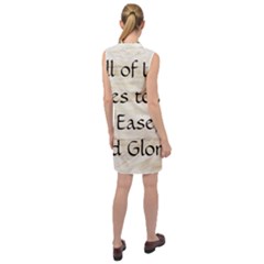 Sleeveless Shirt Dress 