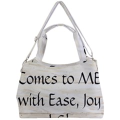 Double Compartment Shoulder Bag 
