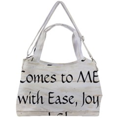 Double Compartment Shoulder Bag 