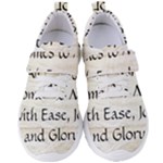 All of Life Come to Me with Ease Joy And Glory 1 Women s Velcro Strap Shoes