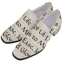 Women Slip On Heel Loafers 