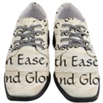 All of Life Come to Me with Ease Joy And Glory 1 Women Heeled Oxford Shoes