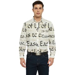 Men s Long Sleeve Pocket Shirt  