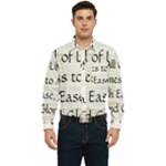All of Life Come to Me with Ease Joy And Glory 1 Men s Long Sleeve Pocket Shirt 