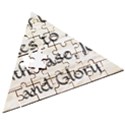 Wooden Puzzle Triangle 