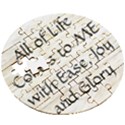 Wooden Puzzle Round 