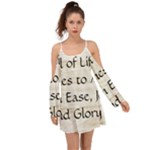 All of Life Come to Me with Ease Joy And Glory 1 Kimono Sleeves Boho Dress