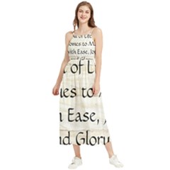 Boho Sleeveless Summer Dress 