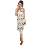 All of Life Come to Me with Ease Joy And Glory 1 Waist Tie Cover Up Chiffon Dress