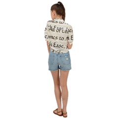 Tie Front Shirt  