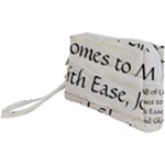 All of Life Come to Me with Ease Joy And Glory 1 Wristlet Pouch Bag (Small)