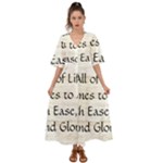 All of Life Come to Me with Ease Joy And Glory 1 Kimono Sleeve Boho Dress