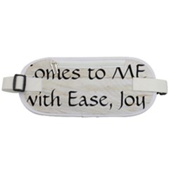 Rounded Waist Pouch 