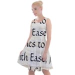 All of Life Come to Me with Ease Joy And Glory 1 Knee Length Skater Dress