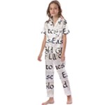 All of Life Come to Me with Ease Joy And Glory 1 Kids  Satin Short Sleeve Pajamas Set