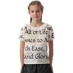 Kids  Frill Chiffon Blouse 