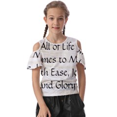 Kids  Butterfly Cutout T-Shirt 