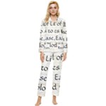 All of Life Come to Me with Ease Joy And Glory 1 Womens  Long Sleeve Velvet Pocket Pajamas Set
