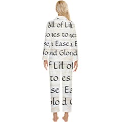 Womens  Long Sleeve Velvet Pocket Pajamas Set 