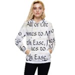 All of Life Come to Me with Ease Joy And Glory 1 Women s Lightweight Drawstring Hoodie