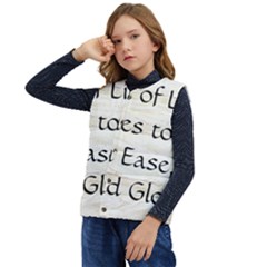 Kid s Button Up Puffer Vest	 