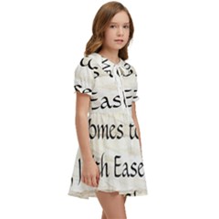 Kids  Sweet Collar Dress 