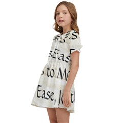 Kids  Sweet Collar Dress 